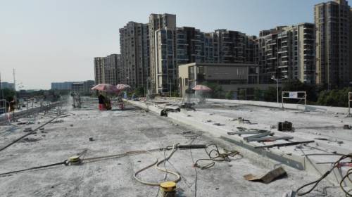 環島幹道五緣灣鍾宅路跨線橋切割